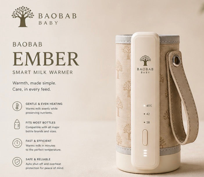 Baobab Ember - Portable Infant/Baby Bottle Warmer