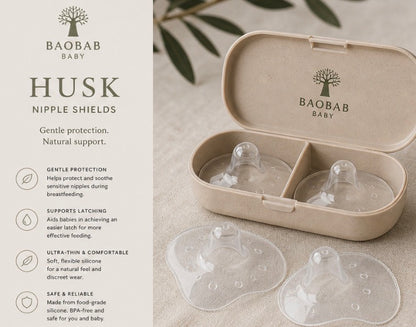 Baobab Husk - Nipple Shields 6pc